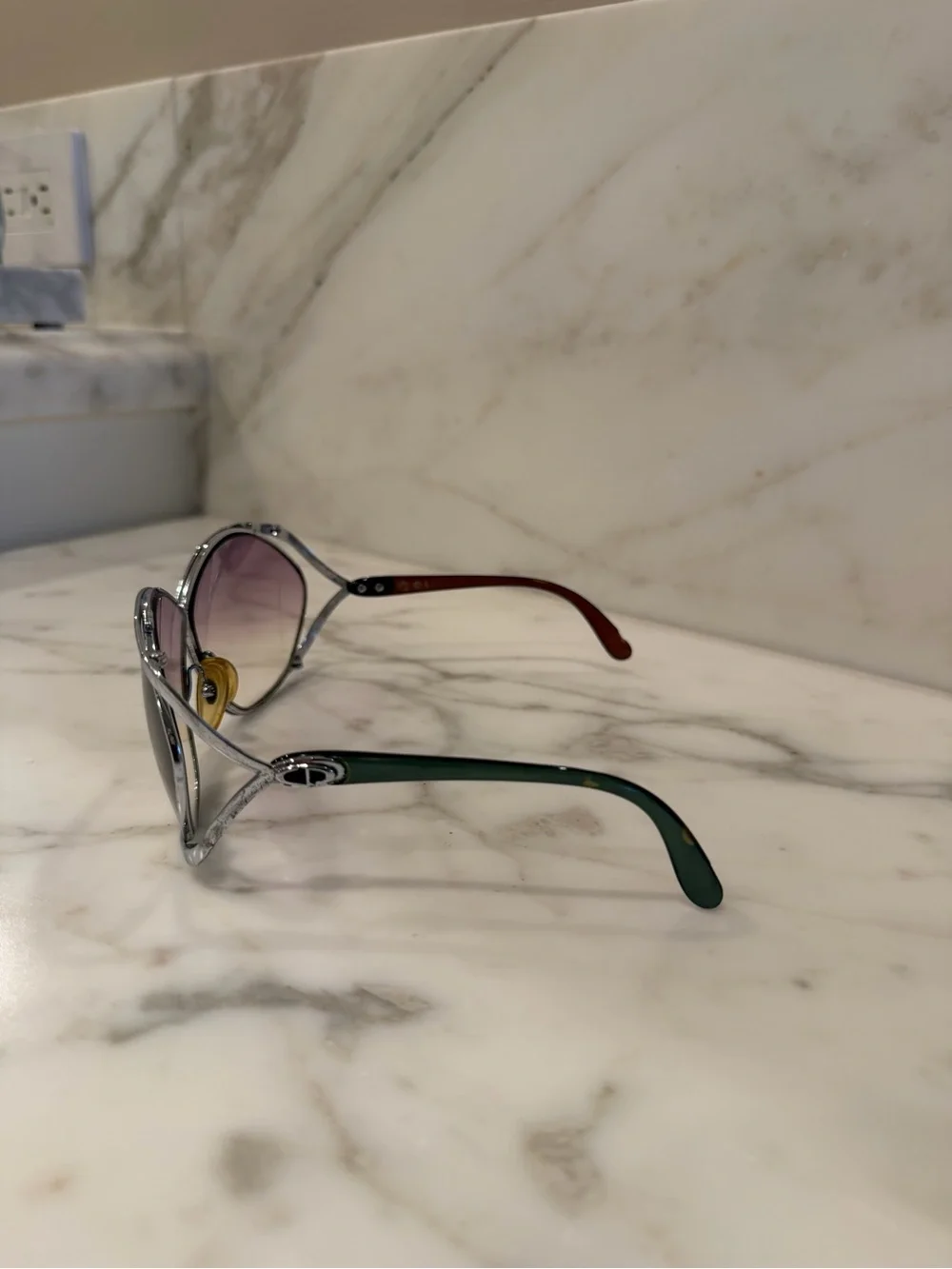 Christian Dior 2056 1980s  butterfly vintage sunglasses